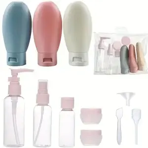 11pcs Travel Liquid Container Portable