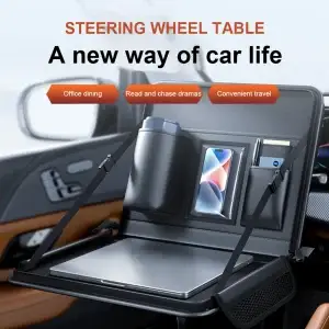 Car Backseat Organizer Foldable Car Desk