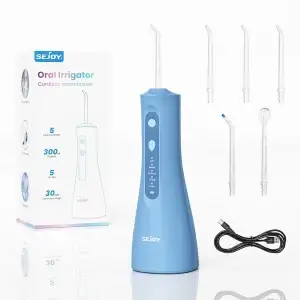 Sejoy Water Flossers Portable Oral Irrigator Rechargeable