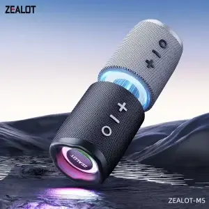 ZEALOT-M5 Magnetic Bluetooth Speaker 2-in-1