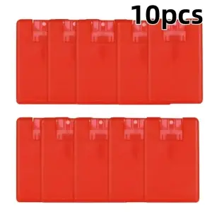 10PCS 20ml Carded Perfume Dispenser Bottle Push Spray  Refillable