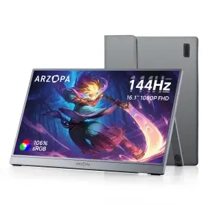[New] ARZOPA 16.1'' 144Hz Portable Monitor